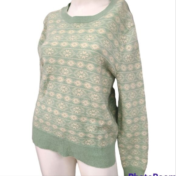 Vintage GAP green Wool Blend Sweater size XL - Picture 4 of 8